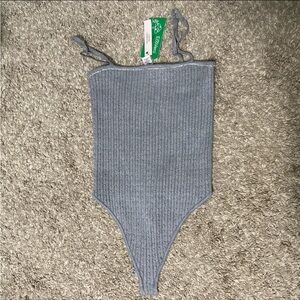 Victoria’s Secret Luxe Cable-Knit Shine Bodysuit